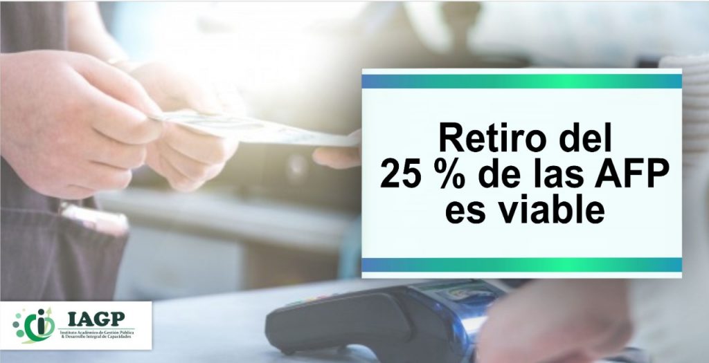 Retiro del 25% de las AFP es perfectamente viable, por Pedro Francke