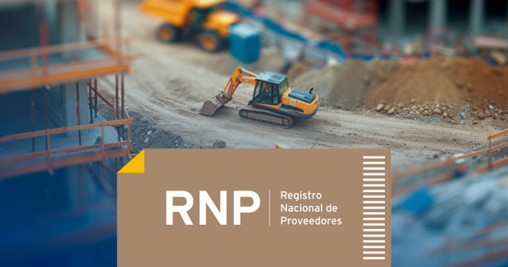 Actualización de Información en el RNP Consultores y Ejecutores de Obra